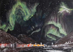 Painting: Aurora Borealis